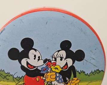 Walt Disney - Mickey Mouse en Minnie Mouse - Blikken doos -