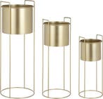 2dekans | Mica Decorations Favani Bloempot op Standaard -, Ophalen of Verzenden, Nieuw