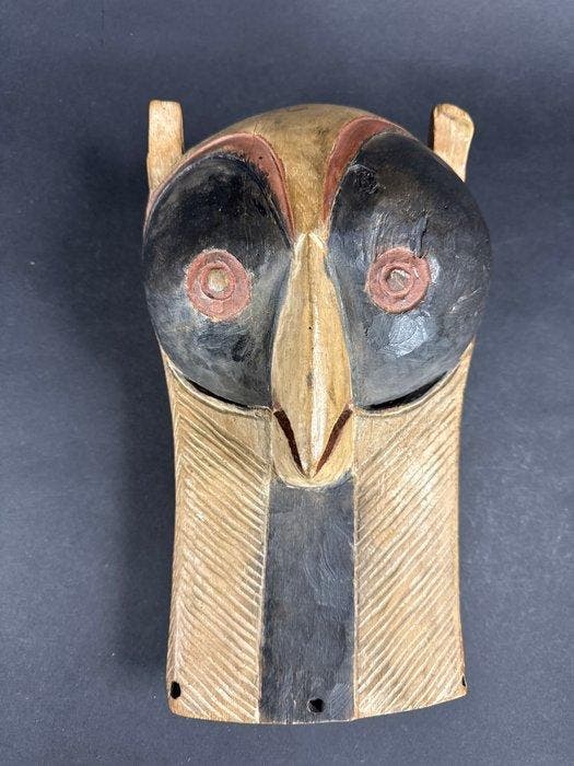 Masker - Luba - DR Congo, Antiek en Kunst, Kunst | Niet-Westerse kunst