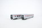 Trix H0 - 23409-01/02 - Wagon de passagers pour trains