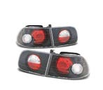 Feux Arrière Pour Honda Civic 91-95 3D Style Lexus Noir, Verzenden