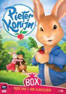 Pieter konijn (3 dvd box) op DVD, Verzenden