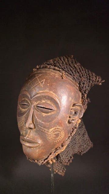 Houten masker - Tchokwe - Angola