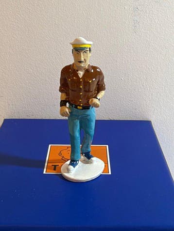 Tintin - CARTE DE VOEUX Allan