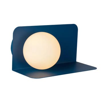 Lucide BONNI - Wandlamp - 1xG9 - Blauw, Verzenden