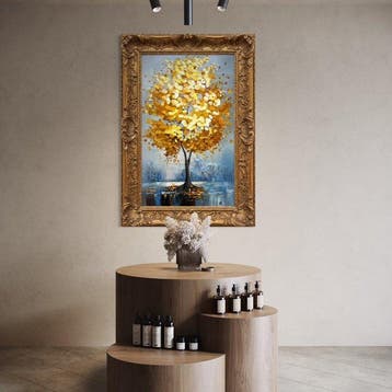 Victoria Lemée - Automne Huile sur Toile XL