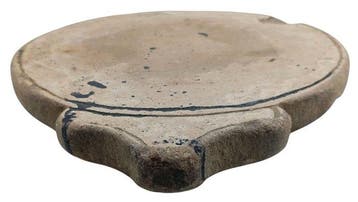 sculptuur, Chakla - Ritual stone base - 39 cm - Steen