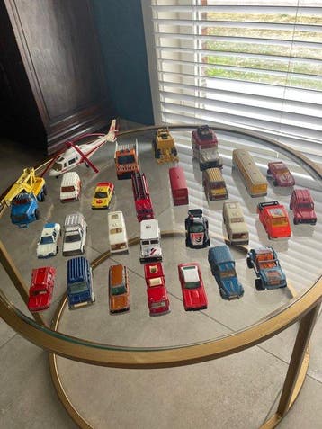 Majorette 1:64 - Modelauto (27) - Lot de petites voitures, Nieuw