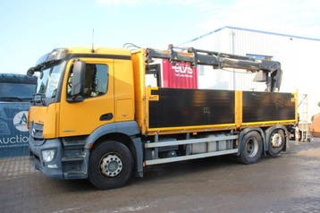 Veiling: Kraanwagen Mercedes-Benz Antos 2540 Diesel 2014