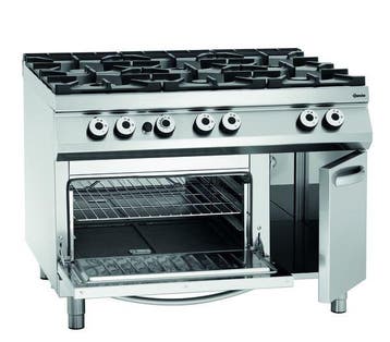 Gasfornuis | EO NS | 6 Kookpitten | 1x 3.5kW + 2x 5kW + 3x, Verzenden, Nieuw in verpakking