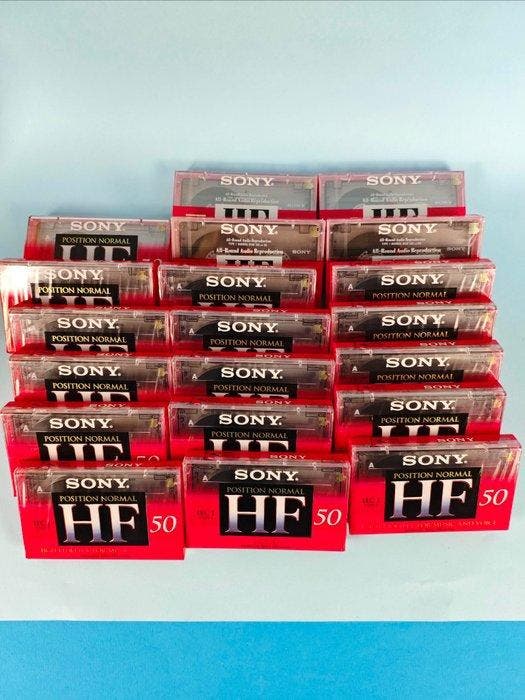 Sony - 20x hoge fideliteit audio HF Lege audiocassette, Audio, Tv en Foto, Radio's