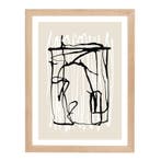 Vintlux Fotolijst Nordby Raised - Essen Ongelakt 40x60 cm, Maison & Meubles, Accessoires pour la Maison | Cadres, Verzenden