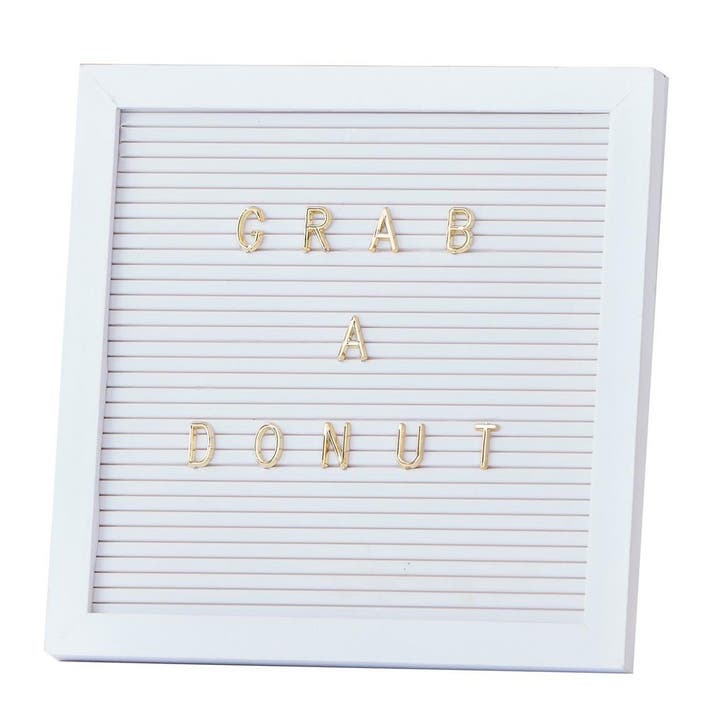 Tafeldecoratie Letterbord 25cm, Hobby en Vrije tijd, Feestartikelen, Nieuw, Verzenden