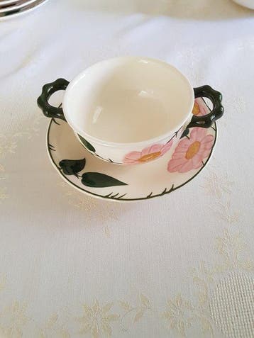 Villeroy & Boch - Tasse et soucoupe - Wild-Rose - Céramique