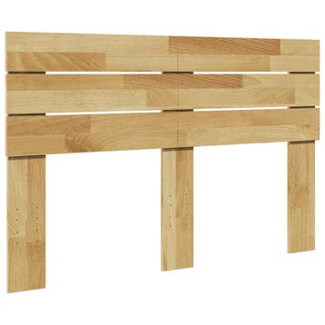 Hoofdeinde Eik 120cm: OP = OP, weg is weg! (hoofdbord), Verzenden, Zo goed als nieuw, Twijfelaar, 120 cm
