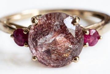 Zonder minimumprijs - Ring - 9 kt. Geel goud - 2.00ct. tw.