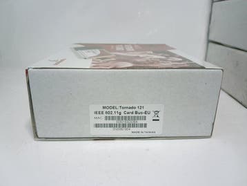 TORNADO 131 Value Series - Wireless Network PC Card -, Nieuw