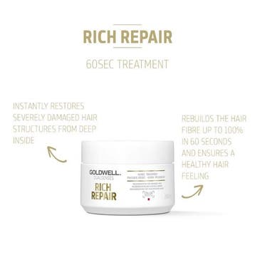Goldwell Dualsenses Rich Repair 60sec Treatment (Haarmasker), Verzenden, Shampoo of Conditioner