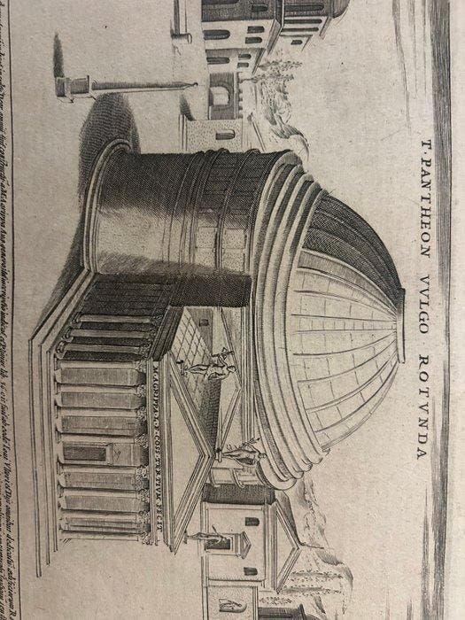Italië - Rome; Giacomo Lauro (attivo a Roma tra il 1583 e il, Livres, Atlas & Cartes géographiques