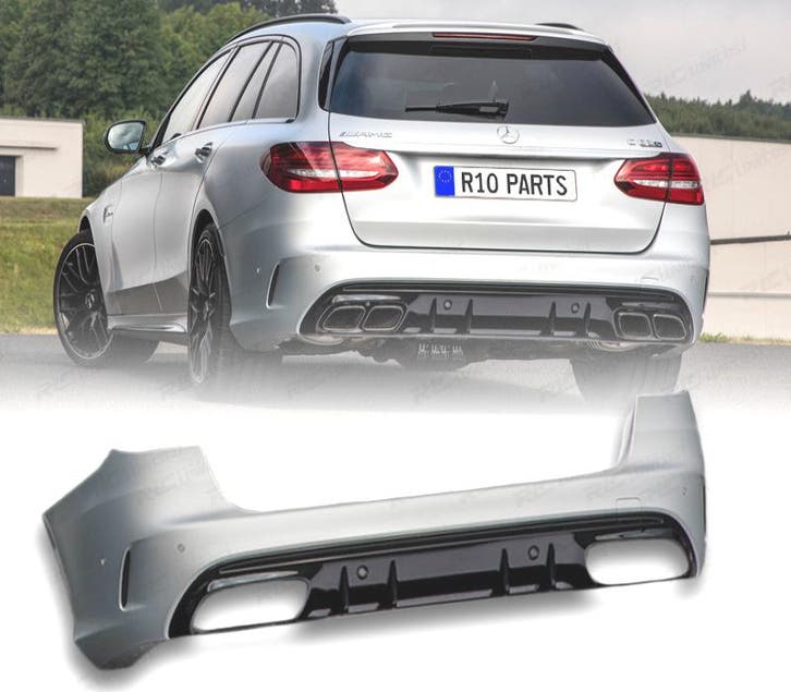 Pare Chocs Arriere Pour Mercedes Classe C W205 5P 19- Look C, Auto-onderdelen, Carrosserie, Verzenden