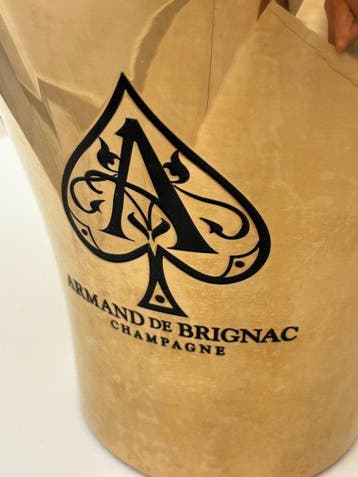 Armand de Brignac - Wijnkoeler - Aas van Schoppen - Metaal -