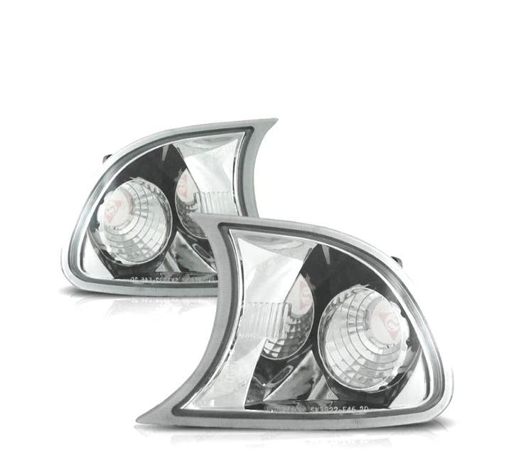 CLIGNOTANTS AVANT BMW E46 COUPÉ 01-03 CHROMÉ, Autos : Pièces & Accessoires, Éclairage, Envoi