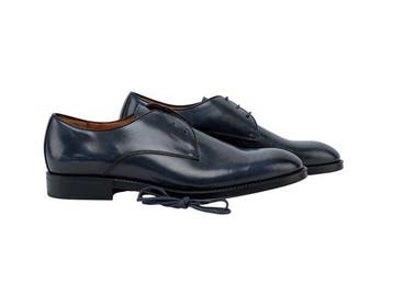 TESTONI - 8 UK - 42 IT - Salerno Derby Burnished Calf, Nieuw