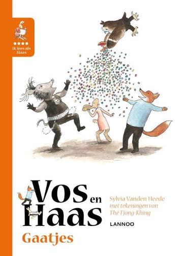 Ik leer lezen met Vos en Haas - Ik lees als Haas - Gaatjes /, Verzenden, Zo goed als nieuw, Sylvia Vanden Heede