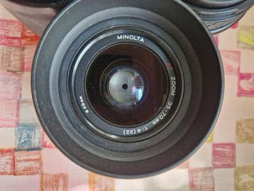 Minolta, Exakta 4x Minolta/ Sony A lenses Analoge camera, Nieuw