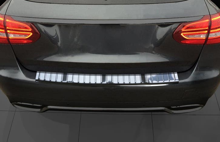 Achterbumperbeschermer | Mercedes C-Klasse W205 Estate 2014-, Auto diversen, Auto-accessoires, Nieuw, Verzenden