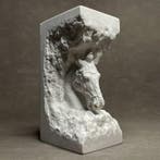 Statue, The Sealed Horse - 16 cm - Plâtre