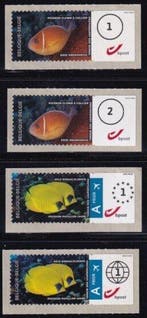 België 2011 - Automaatzegels aCon vissen (proefuitgifte) -, Postzegels en Munten, Gestempeld