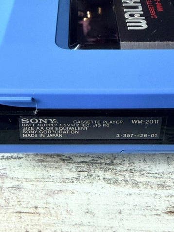 Sony - WM-2011 Portable Stereo Cassette Player Walkman