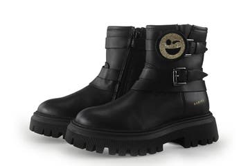 Nubikk Biker boots Meisjes in maat 30 Zwart, Verzenden, Jongen of Meisje, Nubikk, Schoenen