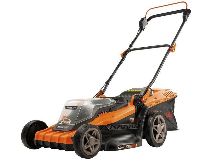 Powerplus POWDPG75610 - Accu grasmaaier - 40 V 420 mm, Jardin & Terrasse, Tondeuses à gazon, Envoi