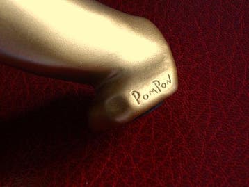 Richard Orlinski (1966) - sculptuur, Ours Pompon - Gold - 20