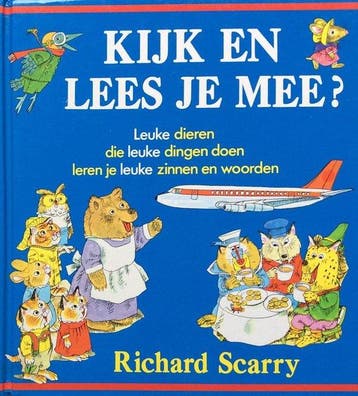 Kijk en lees je mee? - Scarry, Boeken, Verzenden, Nieuw