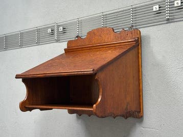 Klassieke houten boeken standaard - Boekensteunen - Hout -, Antiek en Kunst