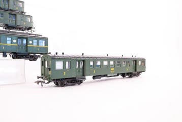 AS Modélisme H0 - Wagon de passagers pour trains miniatures