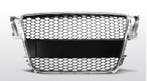 Grille | RS type | Audi A5 2007-2011 | ABS Kunststof | chroo, Verzenden, Nieuw, Audi