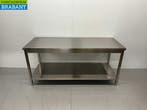HCB Table de travail en acier inoxydable Basic-line 180 x 70, Verzenden