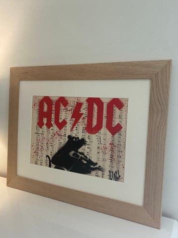 ArtRat - BANKSY Tribute - AC/DC 1932 (no reserve)