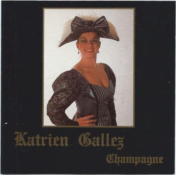 Katrien Gallez - Champagne, Cd's en Dvd's, Verzenden, Gebruikt