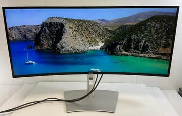 DELL 34 U3421WE curved WQHD monitor - ZEER GOEDE STAAT (8x), Ophalen of Verzenden