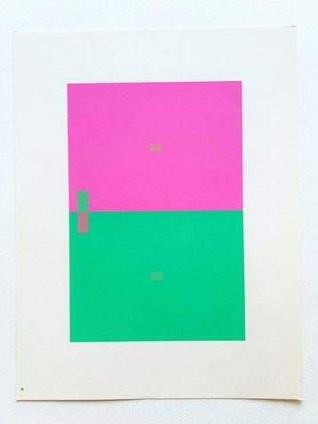 Josef Albers (1888-1976) - Interaction of Colors - VII-2