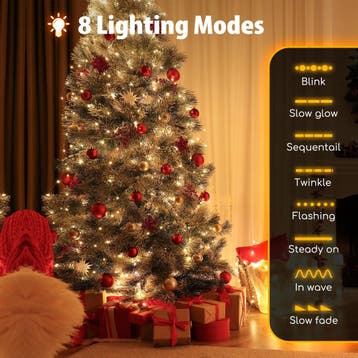 LED Lichtgordijn - Kerstversiering  - Kerstverlichting - 15, Verzenden, Nieuw