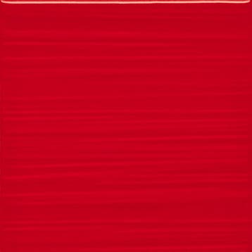 Wandtegel Handvorm Geo Twist Decor Rood Glans 10x10, Ophalen of Verzenden, Wandtegels