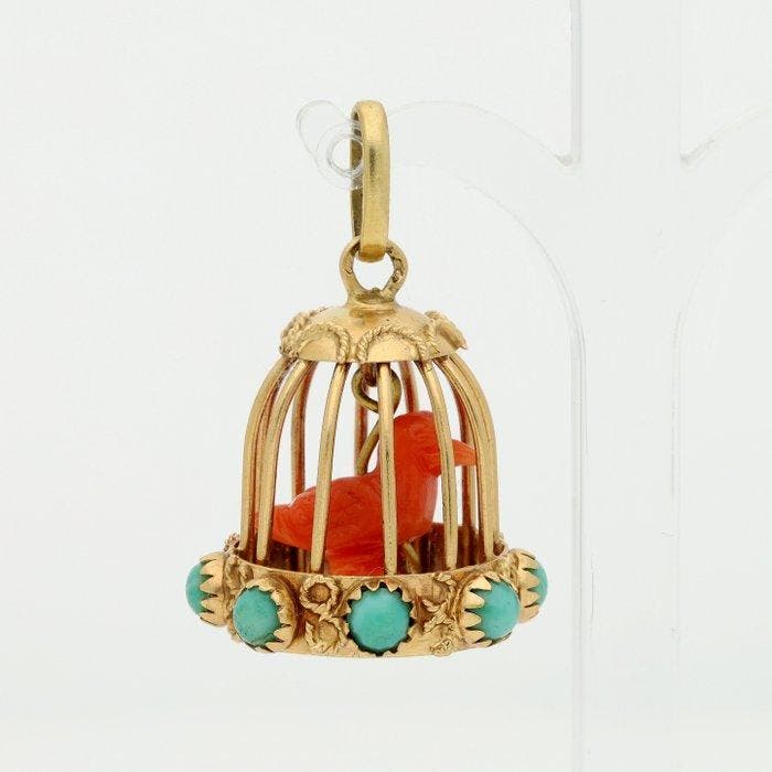 Pendentif - 18 carats Or jaune, Bijoux, Sacs & Beauté, Bijoux anciens