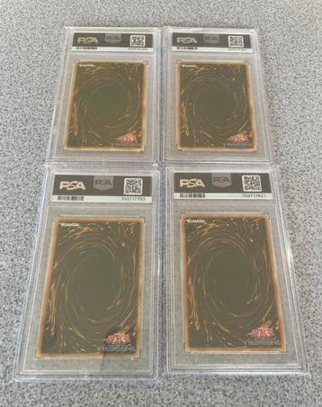 Konami - 4 Graded card - Yu-Gi-Oh! - Flame Manipulator Jinzo, Nieuw