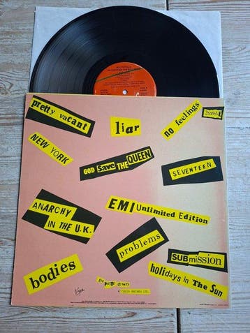Sex Pistols - Never mind the bollocks (Rare Spanish 1978, CD & DVD